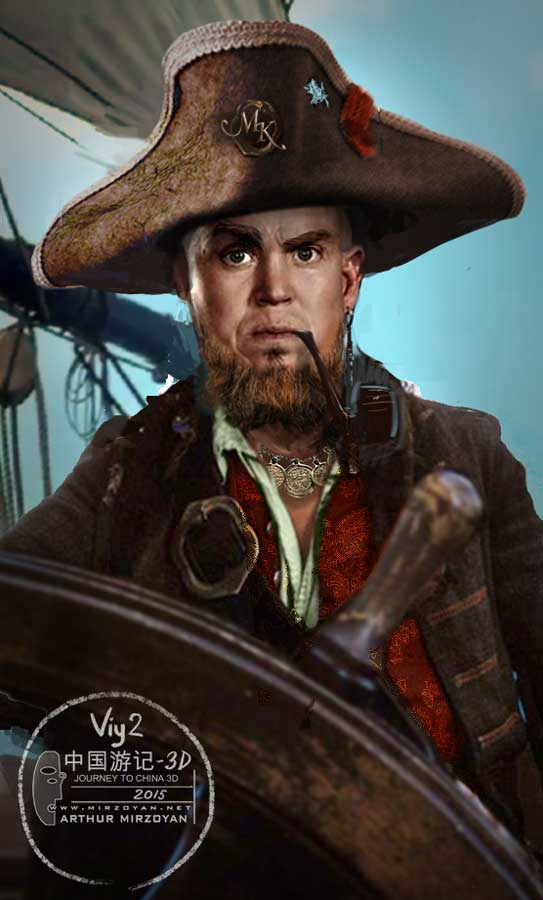 Джеки Чан в фильмах "Путешествие в Китай: Тайна железной маски" и "Кровоточащая сталь" 3